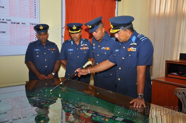 Commanders’ Annual Inspection at SLAF Base Hingurakgoda - 2012