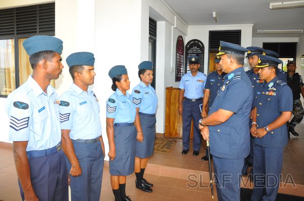 Commanders’ Annual Inspection at SLAF Base Hingurakgoda - 2012