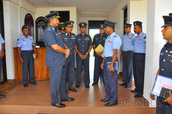 Commanders’ Annual Inspection at SLAF Base Hingurakgoda - 2012