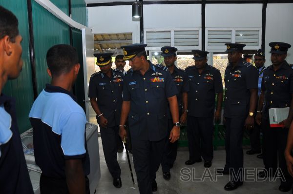 Commanders’ Annual Inspection at SLAF Base Hingurakgoda - 2012