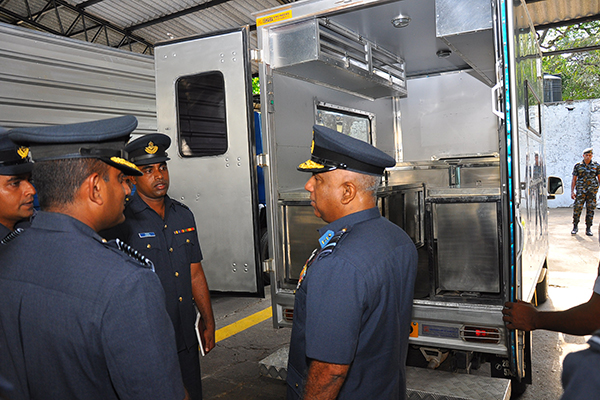 Commander's Annual
Inspection of SLAF Base Hingurakgoda
