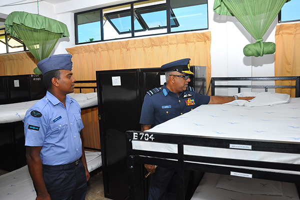 Commander's Annual
Inspection of SLAF Base Hingurakgoda