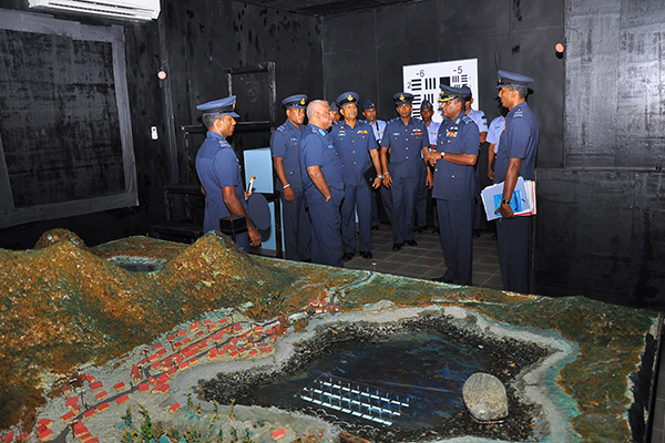 Commander's Annual
Inspection of SLAF Base Hingurakgoda