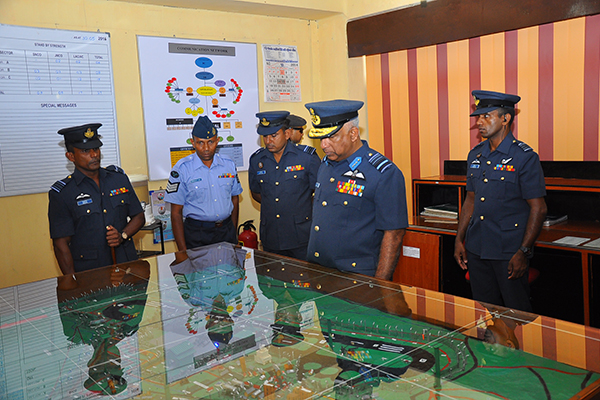 Commander's Annual
Inspection of SLAF Base Hingurakgoda