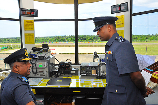 Commander's Annual
Inspection of SLAF Base Hingurakgoda