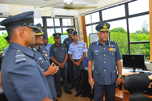 Commander's Annual
Inspection of SLAF Base Hingurakgoda