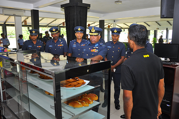 Commander's Annual
Inspection of SLAF Base Hingurakgoda