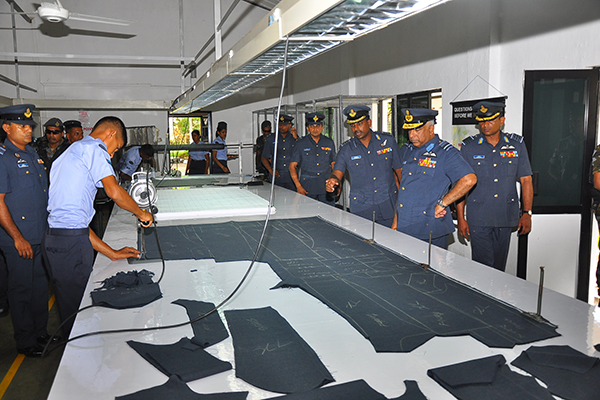 Commander's Annual
Inspection of SLAF Base Hingurakgoda