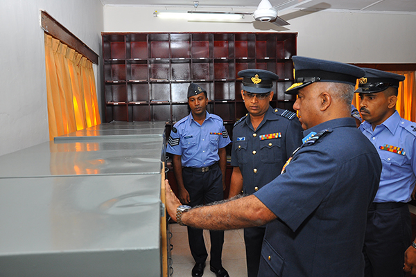 Commander's Annual
Inspection of SLAF Base Hingurakgoda