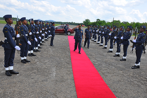 Commander's Annual
Inspection of SLAF Base Hingurakgoda