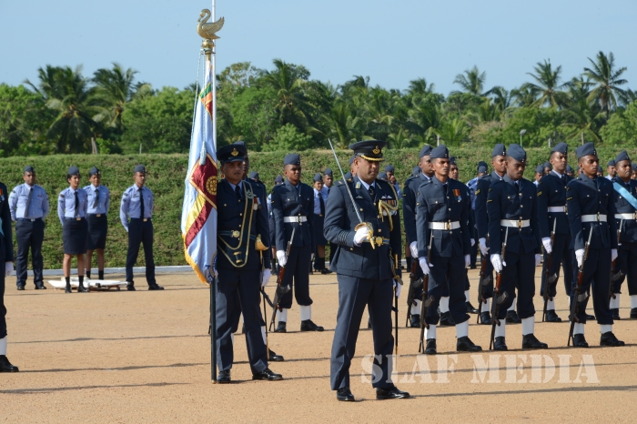 Commander's Annual Inspection at SLAF Base Hingurakgoda