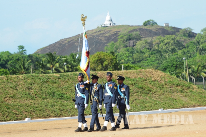 Commander's Annual Inspection at SLAF Base Hingurakgoda