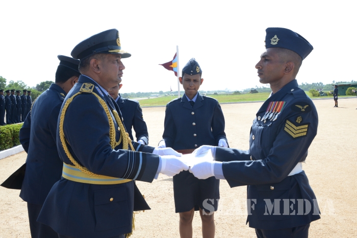 Commander's Annual Inspection at SLAF Base Hingurakgoda