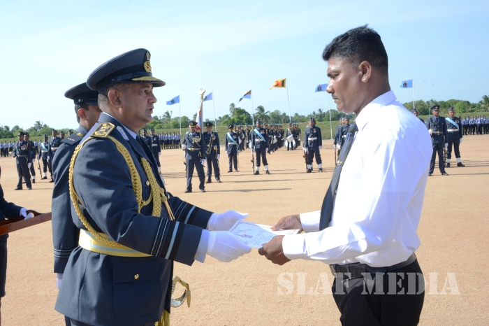 Commander's Annual Inspection at SLAF Base Hingurakgoda