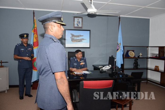 Commander's Annual Inspection at SLAF Base Hingurakgoda