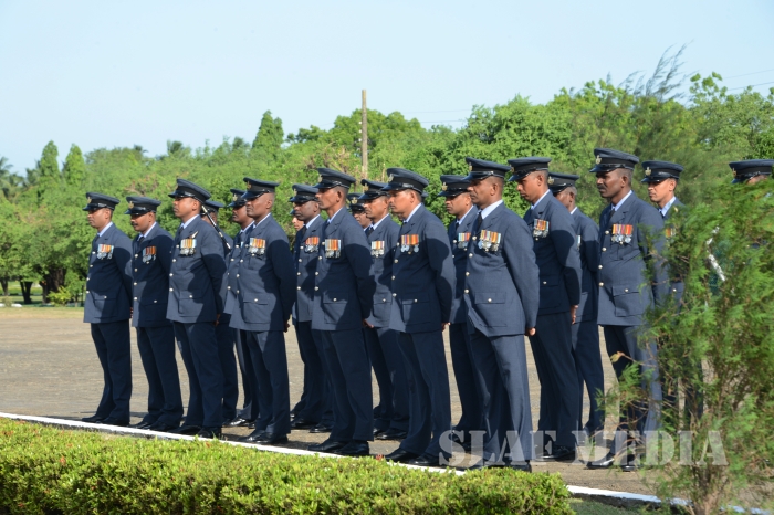Commander's Annual Inspection at SLAF Base Hingurakgoda