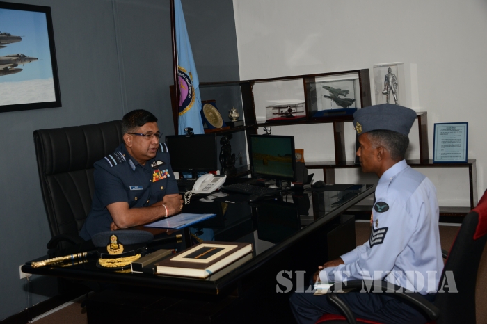 Commander's Annual Inspection at SLAF Base Hingurakgoda
