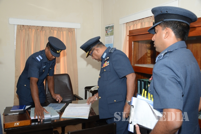 Commander's Annual Inspection at SLAF Base Hingurakgoda
