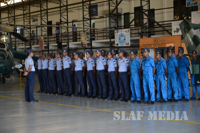 Commander's Annual Inspection at SLAF Base Hingurakgoda