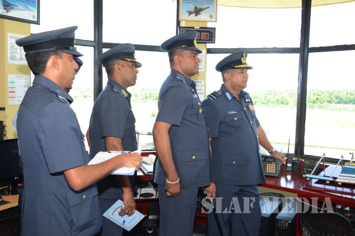 Commander's Annual Inspection at SLAF Base Hingurakgoda