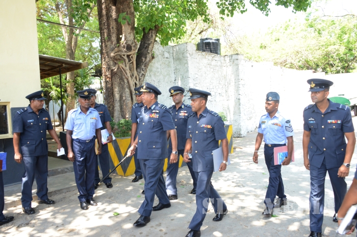 Commander's Annual Inspection at SLAF Base Hingurakgoda