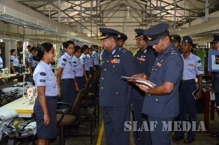 Commander's Annual Inspection at SLAF Base Hingurakgoda