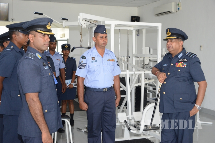 Commander's Annual Inspection at SLAF Base Hingurakgoda