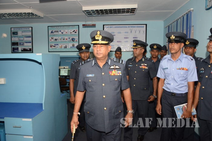 Commander's Annual Inspection at SLAF Base Hingurakgoda
