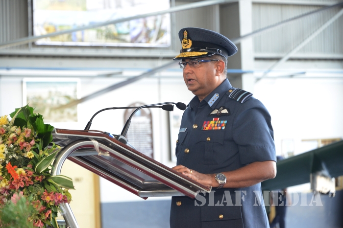 Commander's Annual Inspection at SLAF Base Hingurakgoda