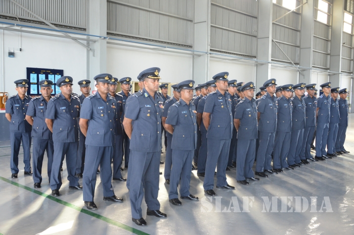 Commander's Annual Inspection at SLAF Base Hingurakgoda