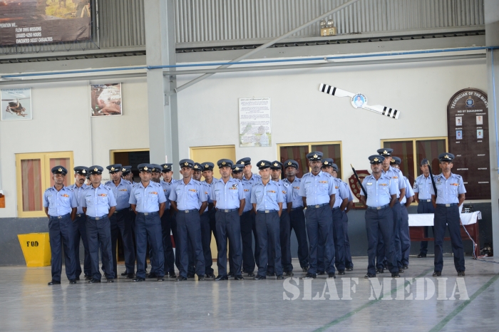Commander's Annual Inspection at SLAF Base Hingurakgoda
