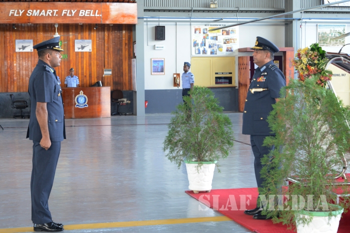 Commander's Annual Inspection at SLAF Base Hingurakgoda