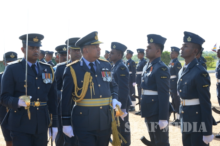 Commander's Annual Inspection at SLAF Base Hingurakgoda