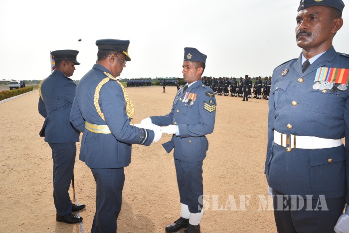 Commanders’ Annual Inspection at SLAF Base Hingurakgoda - 2017