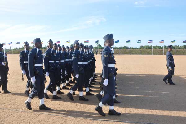 AOC’s Inspection was held at SLAF base Hingurakkgoda yesterday