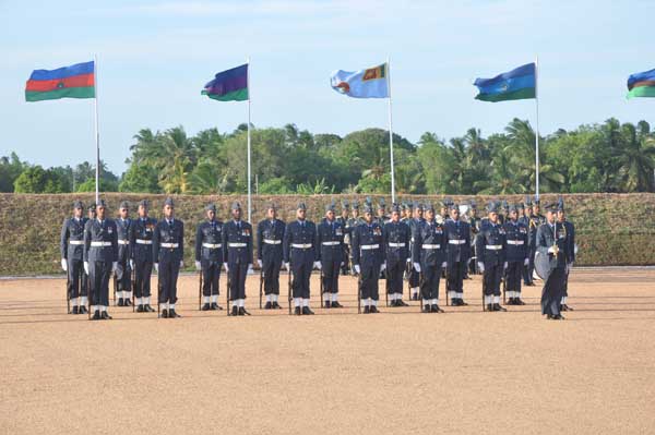 AOC’s Inspection was held at SLAF base Hingurakkgoda yesterday