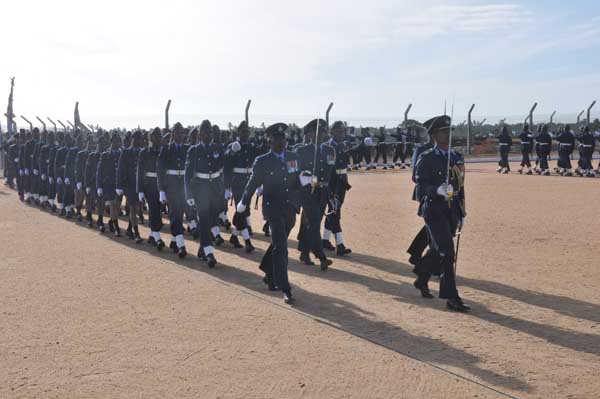 AOC’s Inspection was held at SLAF base Hingurakkgoda yesterday