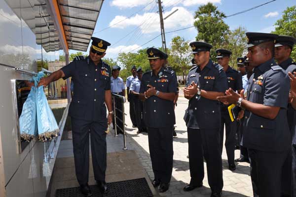 AOC’s Inspection was held at SLAF base Hingurakkgoda yesterday