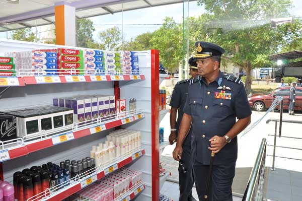 AOC’s Inspection was held at SLAF base Hingurakkgoda yesterday