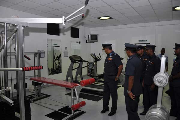 AOC’s Inspection was held at SLAF base Hingurakkgoda yesterday