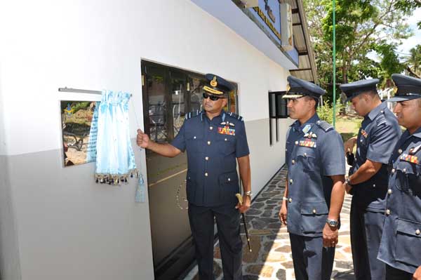 AOC’s Inspection was held at SLAF base Hingurakkgoda yesterday