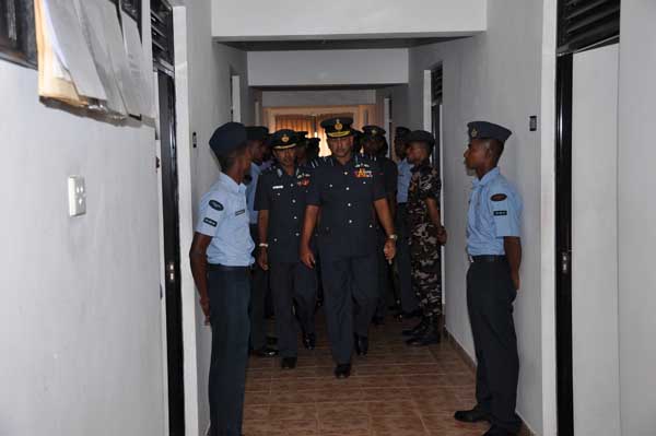 AOC’s Inspection was held at SLAF base Hingurakkgoda yesterday