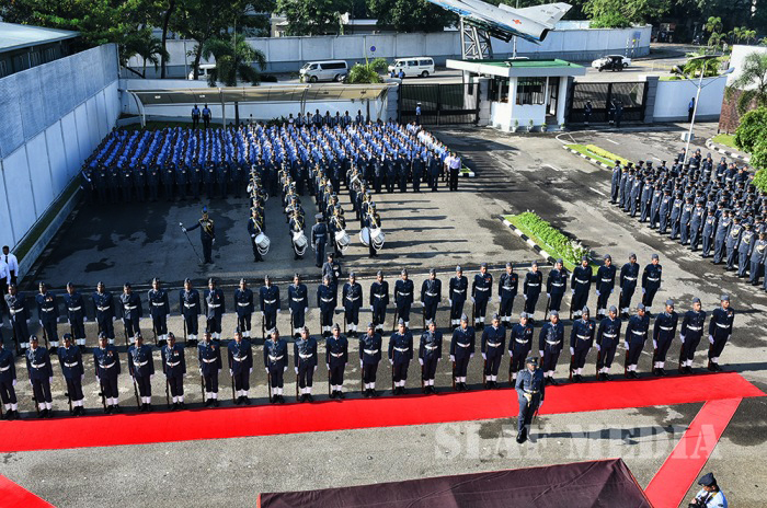Annual Commander's Inspection at Air Force Headquarters