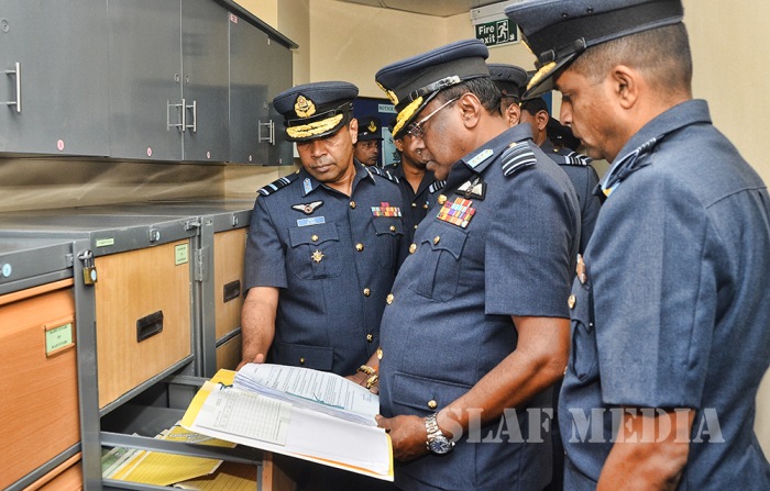 Annual Commander's Inspection at Air Force Headquarters