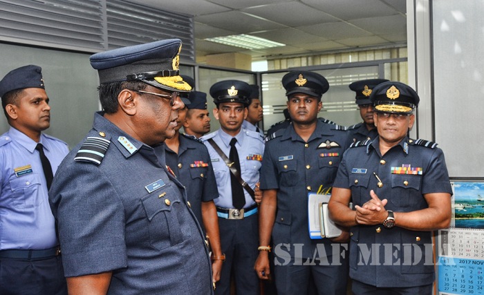 Annual Commander's Inspection at Air Force Headquarters