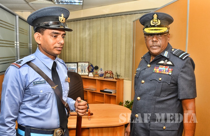 Annual Commander's Inspection at Air Force Headquarters