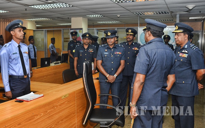 Annual Commander's Inspection at Air Force Headquarters