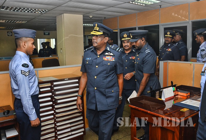 Annual Commander's Inspection at Air Force Headquarters