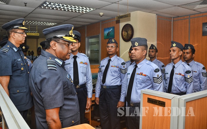 Annual Commander's Inspection at Air Force Headquarters