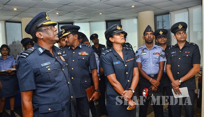 Annual Commander's Inspection at Air Force Headquarters